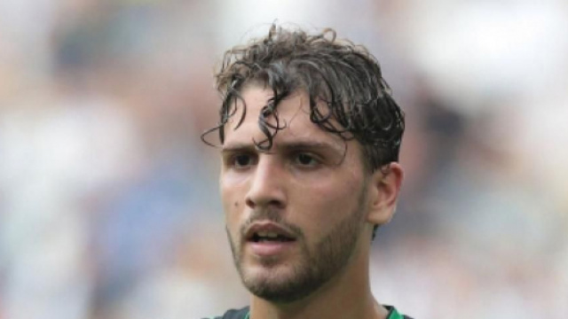 Manuel Locatelli, centrocampista del Sassuolo.