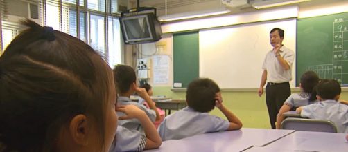 The Hong Kong Professional Teachers' Union was labeled a "poisonous tumor" by China's state-run media (Image source: Al Jazeera English/YouTube)