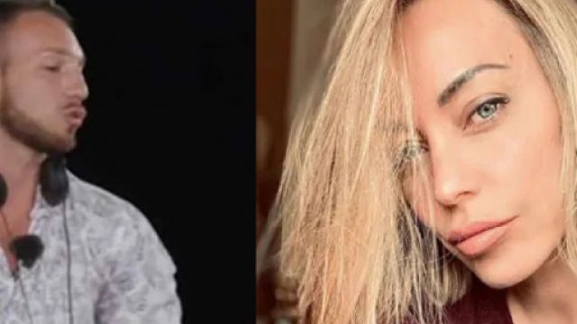 Da sinistra l'ex Temptation Alessandro Autera e Karina Cascella.