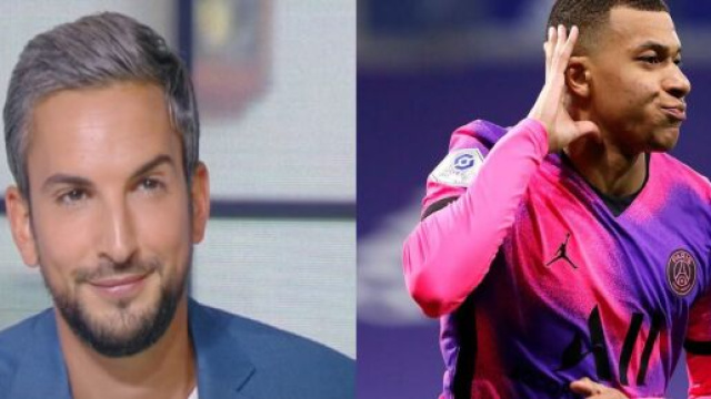 Thibaud V&eacute;zirian annonce Mbapp&eacute; au Real, les fans le d&eacute;truisent (Source : montage photo et capture Youtube)