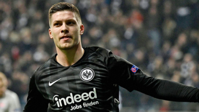 Luka Jovic vuole l'Inter per rilanciarsi.