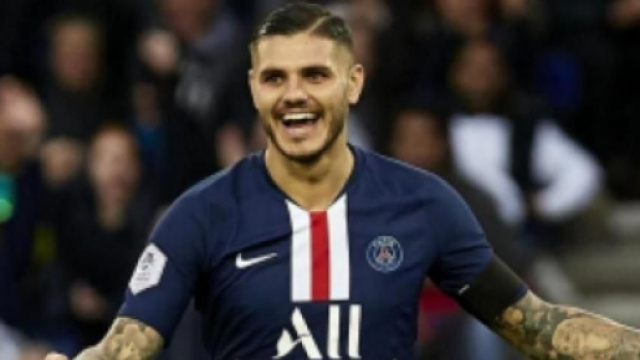 Mauro Icardi, giocatore del Paris Saint Germain.