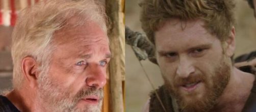 Isaque e Esa&uacute; em 'G&ecirc;nesis' (Fotomontagem/Reprodu&ccedil;&atilde;o/Record TV)