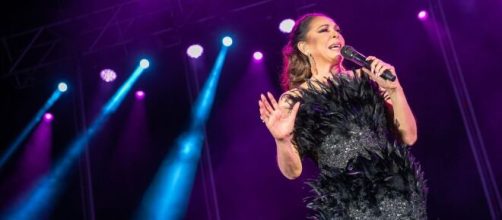 Isabel Pantoja actuando en su &uacute;ltimo concierto en Jerez. Fuente: Instagram