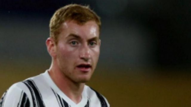 Inm foto Dejan Kulusevski, centrocampista della Juventus.