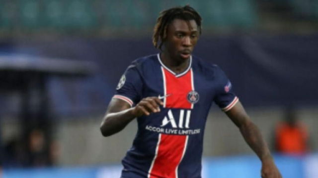 Moise Kean interesserebbe alla Juventus.