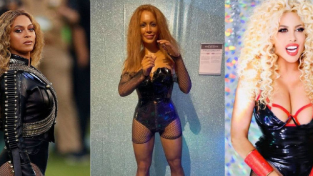 La statue de cire de Beyonc&eacute; au Poland Wax Museum est devenue un sujet hilarant pour les internautes - Source : montage Blasting