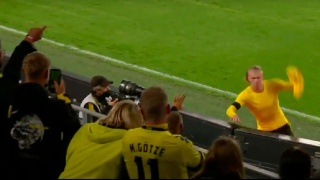 Haaland photo capture d'&eacute;cran vid&eacute;o YouTube