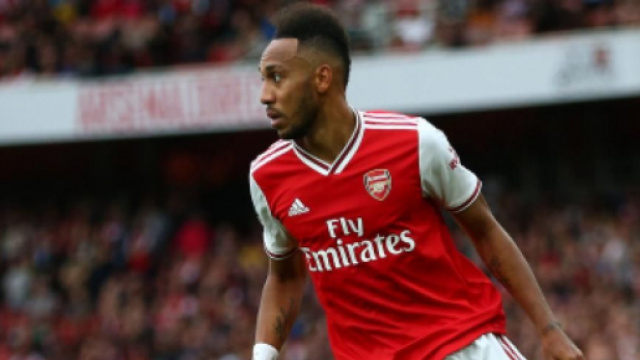 Pierre Aubameyang, punta dell'Arsenal.