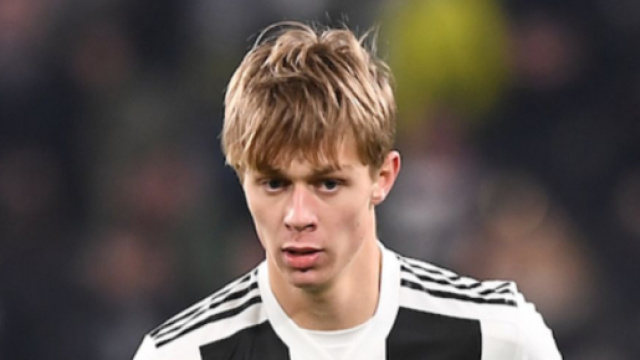 Hans Nicolussi Caviglia, centrocampista della Juventus.