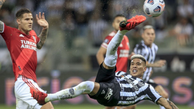Le 'golazo' de Matias Zaracho pour l&rsquo;Atletico Mineiro (photo officielle de la CONMEBOL Libertadores via Youtube - capture)