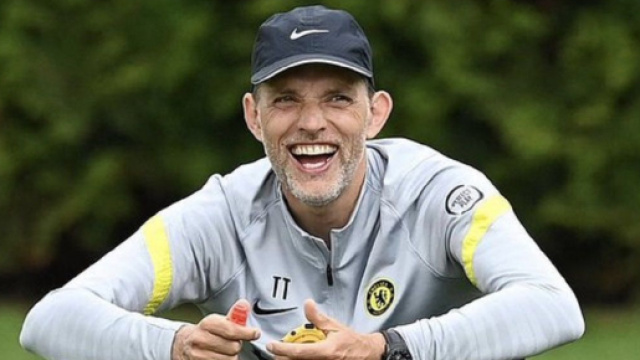 Thomas Tuchel, coach de Chelsea, parle du mercato du PSG - Source : capture d'&eacute;cran Youtube Chelsea FC)