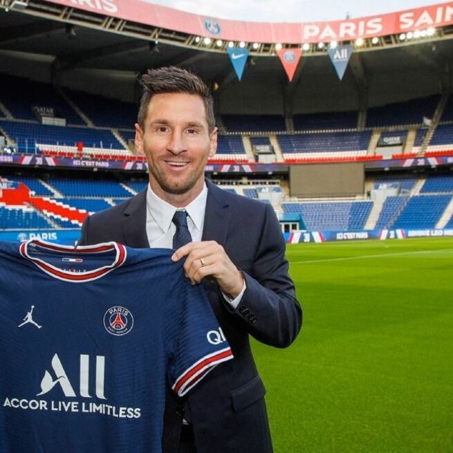 Ida de Messi para o Paris Saint-Germain n&atilde;o fez dobrar o n&uacute;mero de seguidores do clube no Instagram (Divulga&ccedil;&atilde;o/PSG)