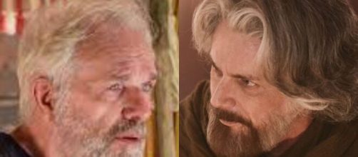 Isaque e Jac&oacute; em 'G&ecirc;nesis'. (Fotomontagem)