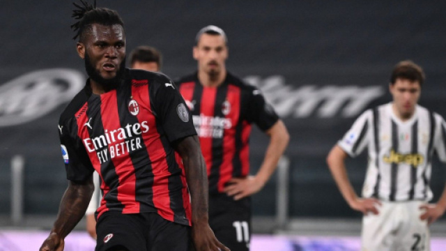 Franck Kessie, centrocampista del Milan.