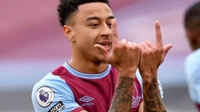 Jesse Lingard, fantasista dello United.
