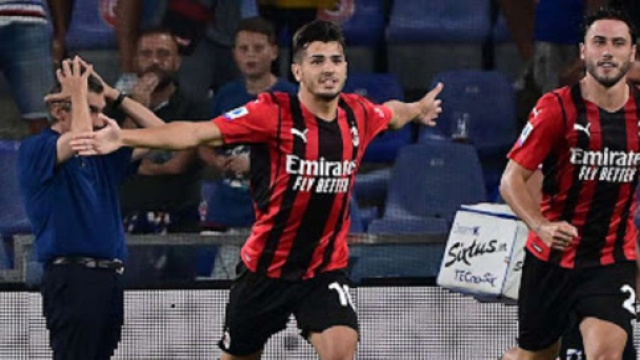 Brahim Diaz e Davide Calabria.