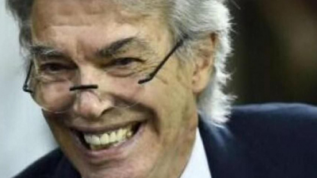 Massimo Moratti, ex presidente dell'Inter.
