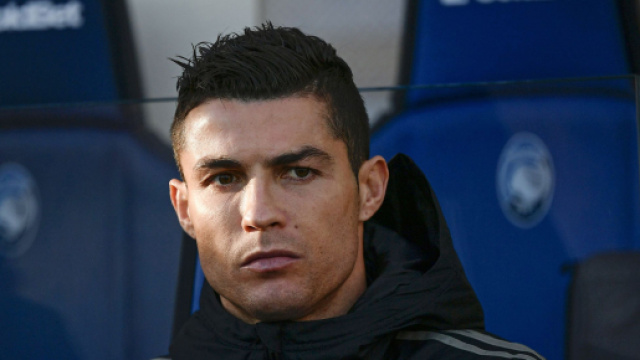 Cristiano Ronaldo &egrave; partito dalla panchina in Udinese-Juventus.
