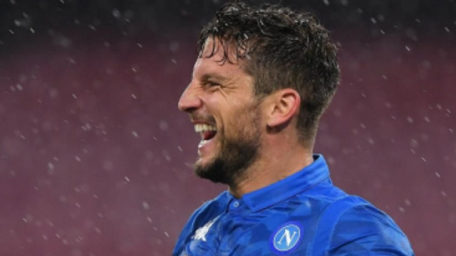 Dries Mertens, punta del Napoli.