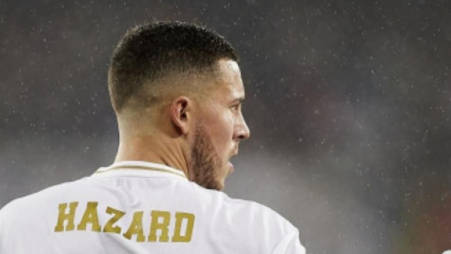 Eden Hazard, centrocampista del Real Madrid.