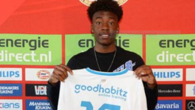 Noni Madueke, centrocampista offensivo del Psv Eindhoven.