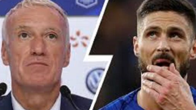 Olivier Giroud impressionne avec l'AC Milan et donne tort &agrave; Didier Deschamps (Source : montage photo et capture Youtube)