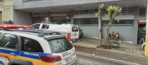 Fachada da delegacia de plant&atilde;o de Betim, na Regi&atilde;o Metropolitana de BH. (Divulga&ccedil;&atilde;o/Pol&iacute;cia Militar)