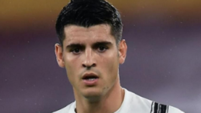 Alvaro Morata, giocatore della Juventus.