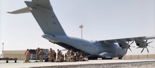 Espa&ntilde;a espera el regreso de los &uacute;ltimos dos aviones A400M que fueron enviados a Afganist&aacute;n para evacuar afganos (Twitter/@desdelamoncloa)