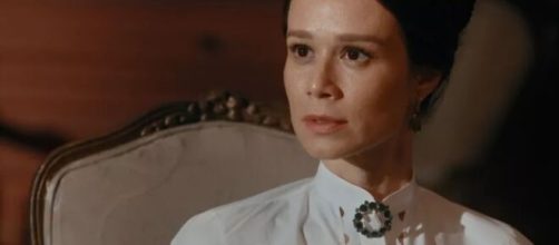 Lu&iacute;sa de 'Nos Tempos do Imperador'. (Reprodu&ccedil;&atilde;o/TV Globo)