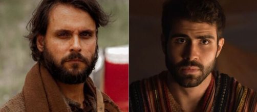 R&uacute;ben e Jos&eacute; em 'G&ecirc;nesis'. (Fotomontagem)