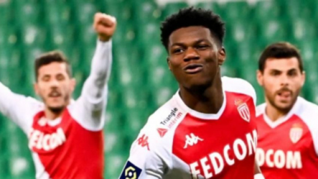 Aurelien Tchouameni, centrocampista del Monaco.