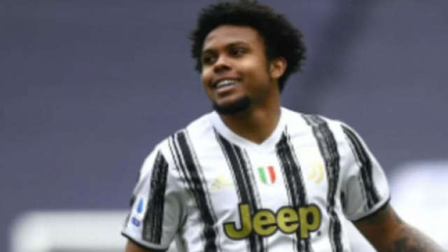 Weston Mckennie, centrocampista della Juventus.