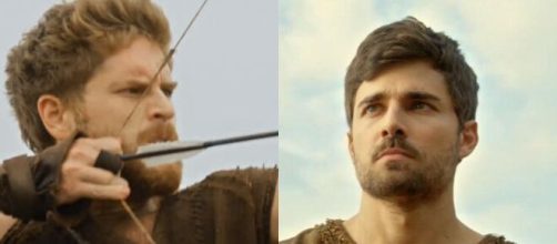 Esa&uacute; e Jac&oacute; em 'G&ecirc;nesis'. (Fotomontagem)