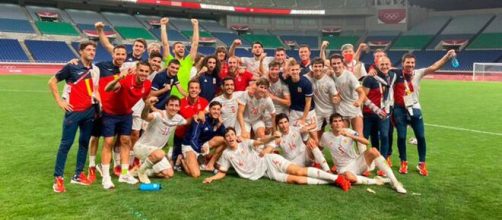 Victoria de la selecci&oacute;n en el Espa&ntilde;a-Jap&oacute;n (v&iacute;a Twitter @SeFutbol)