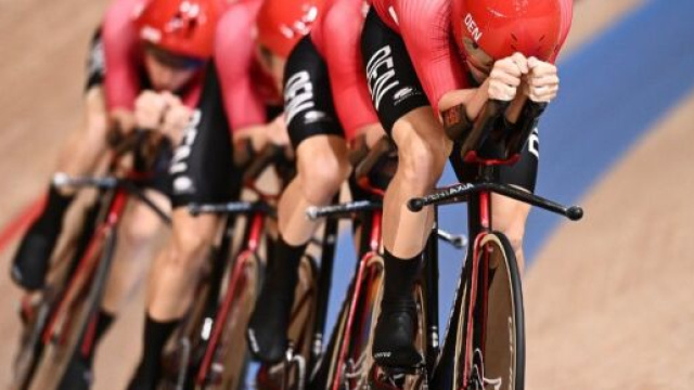 Il quartetto di inseguimento della Danimarca a Tokyo 2020