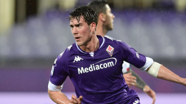 L'Inter pensa a Vlahovic della Fiorentina.