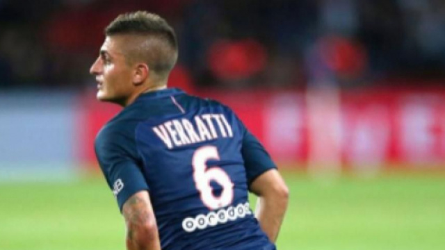 Marco Verratti, centrocampista del Paris Saint Germain.