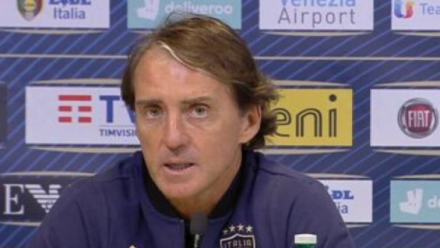 Roberto Mancini, commissario tecnico della nazionale italiana.