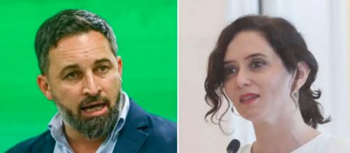 Santiago Abascal le ha dado un "aviso" a Ayuso (Twitter, @Santi_ABASCAL, IdiazAyuso)