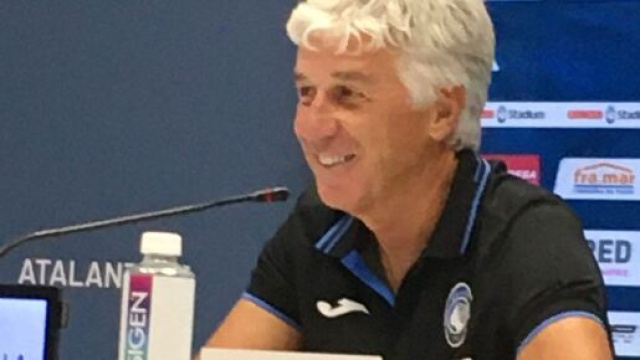 Gasperini, allenatore dell'Atalanta.