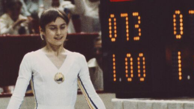 La storia della ginnasta rumena Nadia Comaneci.