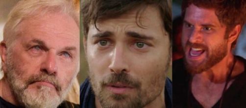 Isaque, Jac&oacute; e Esa&uacute; em 'G&ecirc;nesis' (Fotomontagem/Reprodu&ccedil;&atilde;o/Record TV)