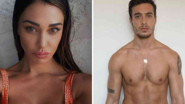 Belen Rodriguez festeggia il primo anniversario con Antonino: ostriche e borsa costosa.