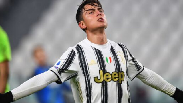 Dybala, attaccante della Juventus.