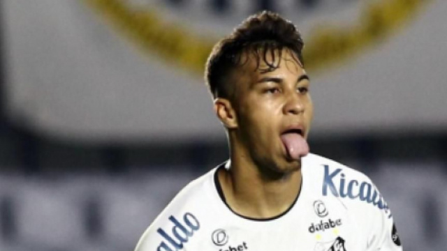 Kaio Jorge, ex Santos e nuova punta della Juventus.