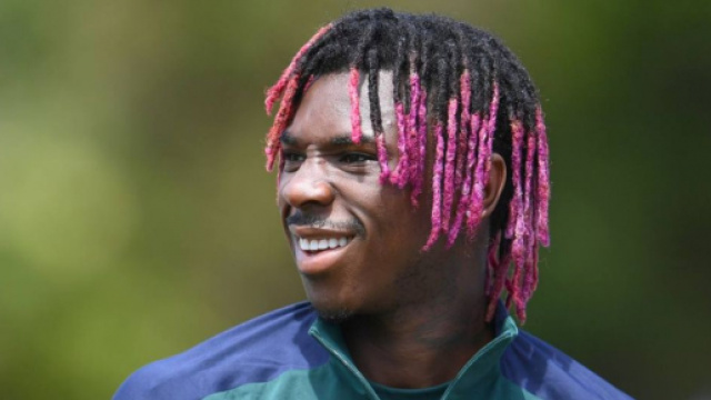 Moise Kean, centravanti dell'Everton.