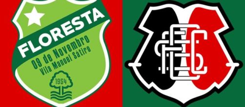 Saiba onde assistir Floresta x Santa Cruz ao vivo (Arte/Eduardo Gouvea)