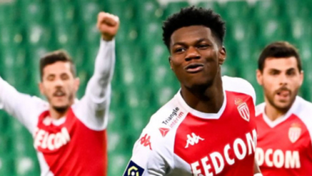 Aurelien Tchouameni, centrocampista del Monaco.